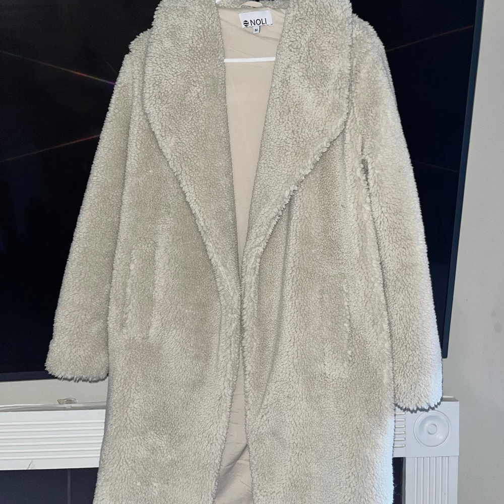 NOLI OSLO SHERPA CARDIGAN